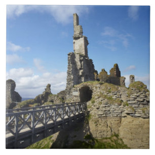 Carreau Château Sinclair Girnigoe, Wick, Caithness,