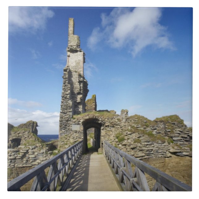 Carreau Château Sinclair Girnigoe, Wick, Caithness, 2 (Devant)