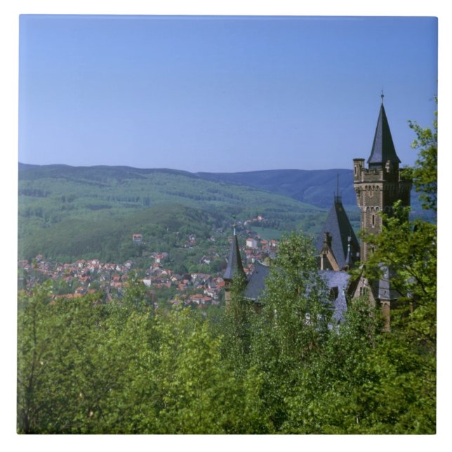 Carreau Château, Wernigerode, Saxe-Anhalt, Allemagne (Devant)