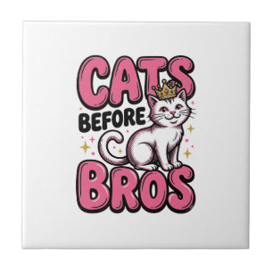 Carreau Chats avant frères conception de t-shirt vintage d