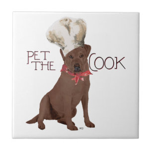 Carreau Chef Labrador Retriever Chocolat