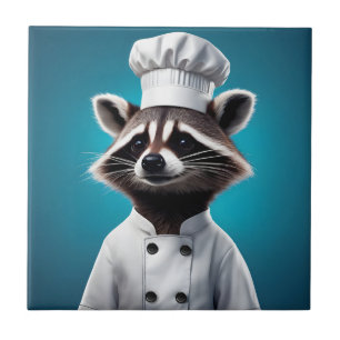 Carreau Chef Raccoon