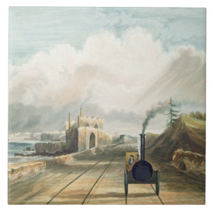 Carreau Chemin de fer de Dublin et de Kingstown : De la