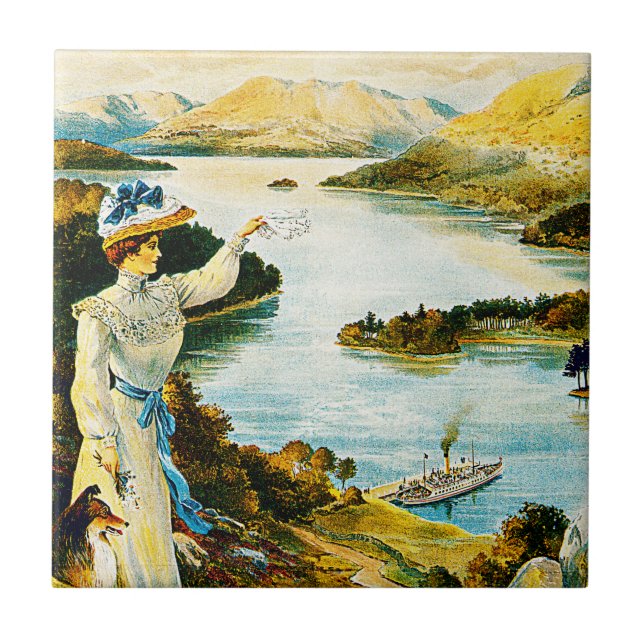 Carreau Chemin de fer de Furness ~ Lady of the Lake (Devant)