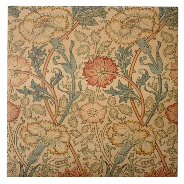 Carreau Cheminée en céramique William Morris conceptions 0 (Devant)
