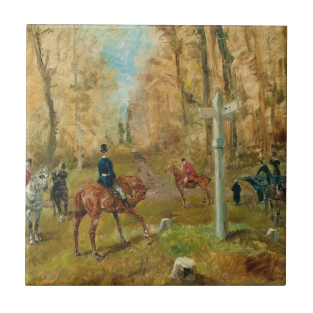 Carreau Chemins de DES de croisee de La, 1883 (huile sur (Devant)