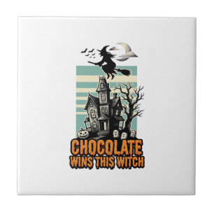 Carreau Chemise Chocolat Sorcière Dessin de friandise d'Ha