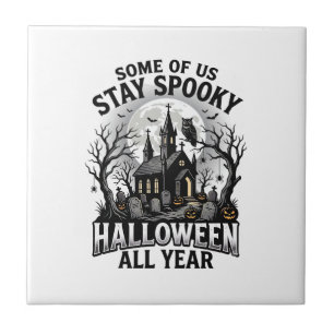 Carreau Chemise de cimetière d'Halloween pour les fans de
