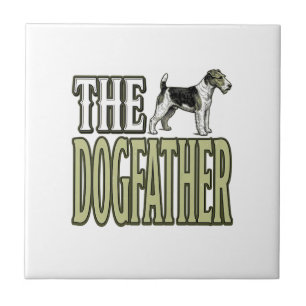 Carreau Chemise de conception de gravure vintage Terrier D