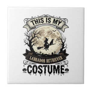 Carreau Chemise de costume d'Halloween de sorcière de Retr