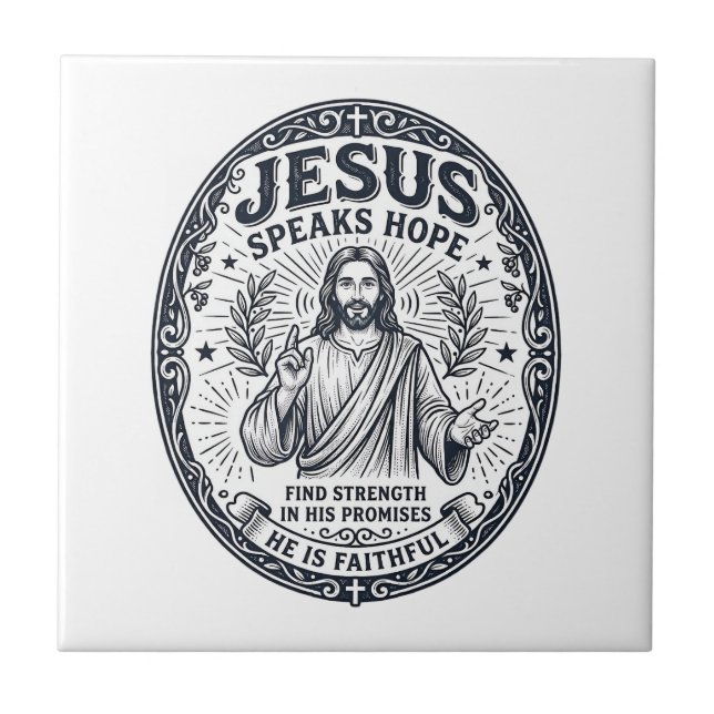 Carreau Chemise d'inclusion de la communauté sourde Jésus  (Devant)
