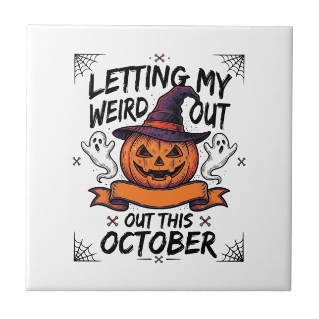 Carreau Chemise drôle d'Halloween avec des fantômes de cit (Devant)