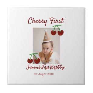 Carreau Chercher premier heureux anniversaire photo enfant