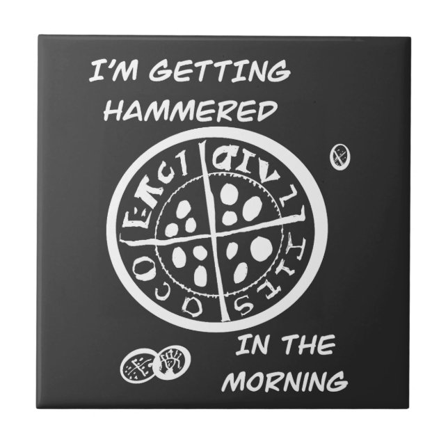 Carreau Chercheur de métaux  (Devant)