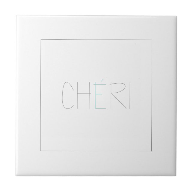 CARREAU CHERI (Devant)