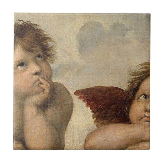 Carreau Chérubins Anges Raphaël (Devant)