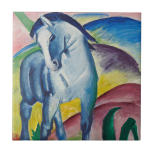Carreau Cheval bleu de Franz Marc, Beaux-arts vintage