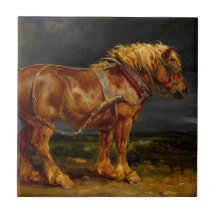 Cheval Brun Foncé (par James Ward)