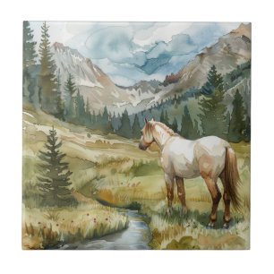 Carreau Cheval de montagne