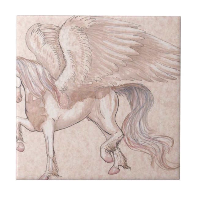 Carreau Cheval de Pegasus, poney, Pegasus, licorne, (Devant)