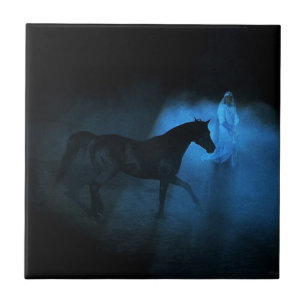 Carreau Cheval et traine Arabes