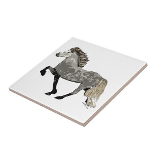 Carreau Cheval islandais Astrid Art Déco