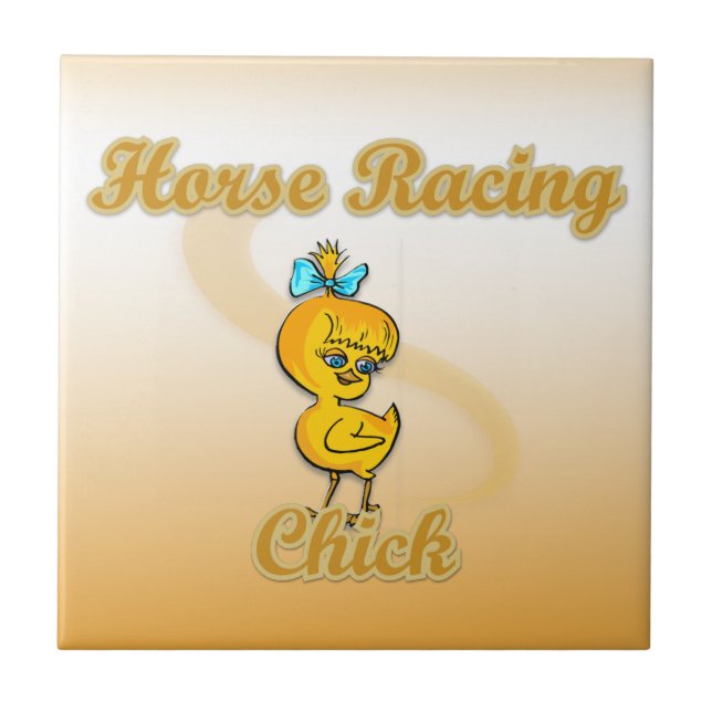 Carreau Cheval Racing Chick (Devant)