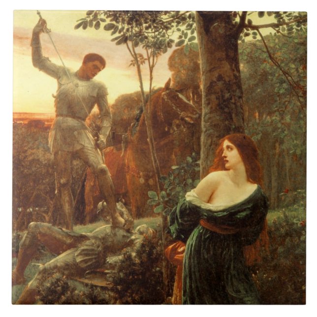 Carreau Chevalerie (par Frank Dicksee) (Devant)