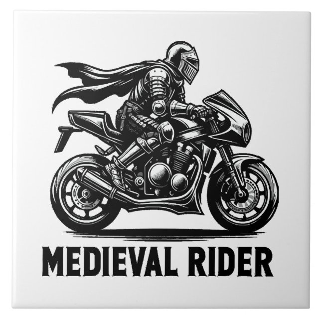 Carreau chevalier médiéval (Devant)