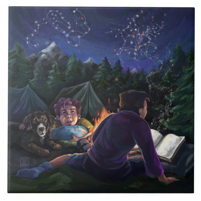 Carreau Chevaliers d'été (Devant)