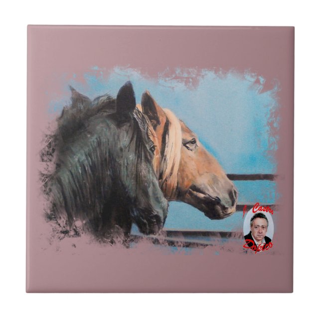 Carreau Chevaux/Cabalos/Horses (Devant)