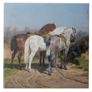 Carreau Chevaux trois étoiles (par Rosa Bonheur)