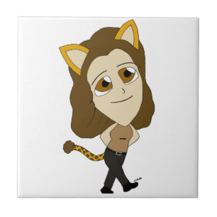 Carreau chibi catgirl