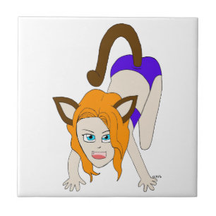 Carreau chibi catgirl