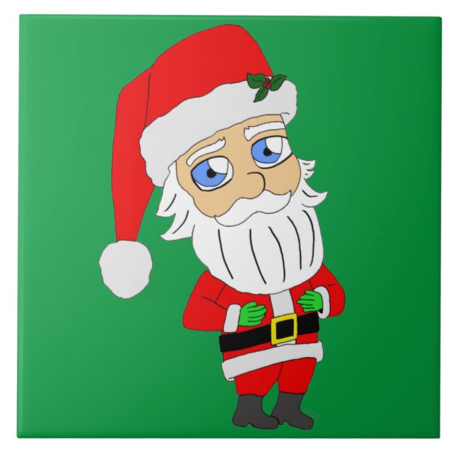 Carreau chibi santa claus (Devant)