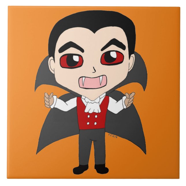 Carreau chibi vampire (Devant)
