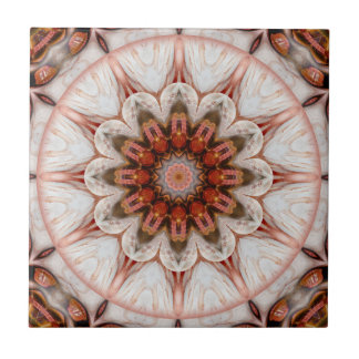Carreau Chic Rose Or Feather Géométrique Carrelage Floral