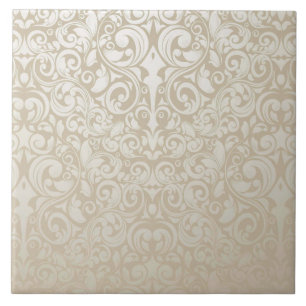 Carreau Chic, tuile de motif de damassé