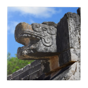 Carreau Chichen Itza Mexique Kukulkan Waxaklahun Ubah Kan