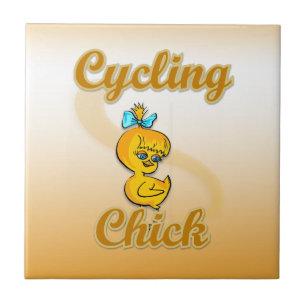 Carreau Chick cycliste