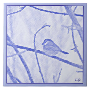 Carreau Chickadee Life Ceramic