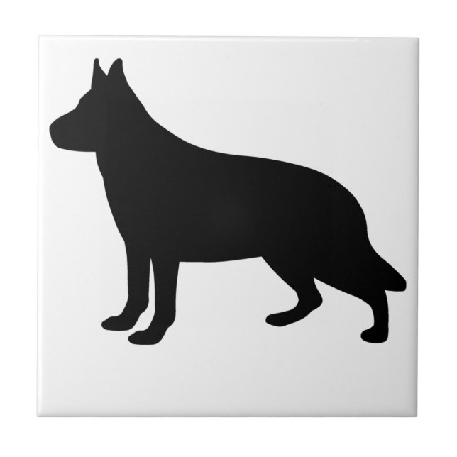 Carreau Chien alsacien (Devant)