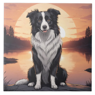 Carreau Chien Border Collie