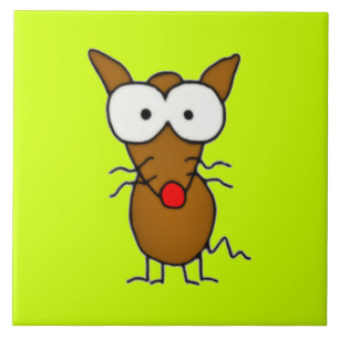 Carreau Chien de bande dessinée