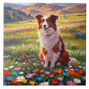Carreau Chien de berger Border Collie