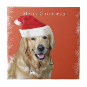 Carreau Chien de Noël