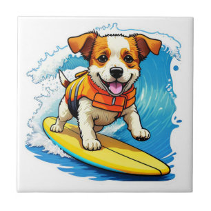 Carreau Chien de surf