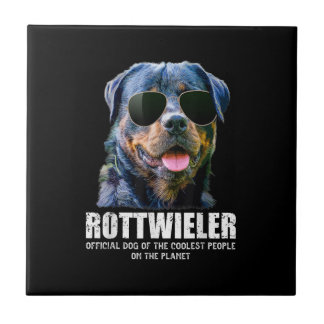Carreau Chien Rottweiler Des Gens Les Plus Cools De La Pla