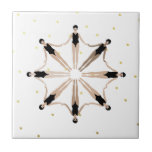 Carreau Chiffres d'or des nageurs synchronisés artistiques<br><div class="desc">Avec une illustration moderne cool de nageuses artistiques synchronisées dans un bassin. Des nageurs artistiques design cadeau dans des couleurs minimalistes tendance. cadeau d'équipe de natation cool. cadeaux d'équipe de natation synchronisée, cadeau d'entraîneur d'équipe de natation synchronisée. Les nageuses artistiques les filles équipe cadeaux idées. Décor de maison natation artistique,...</div>