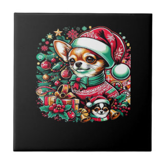 Carreau Chihuahua Christmas Cheer! Classic T-Shirt